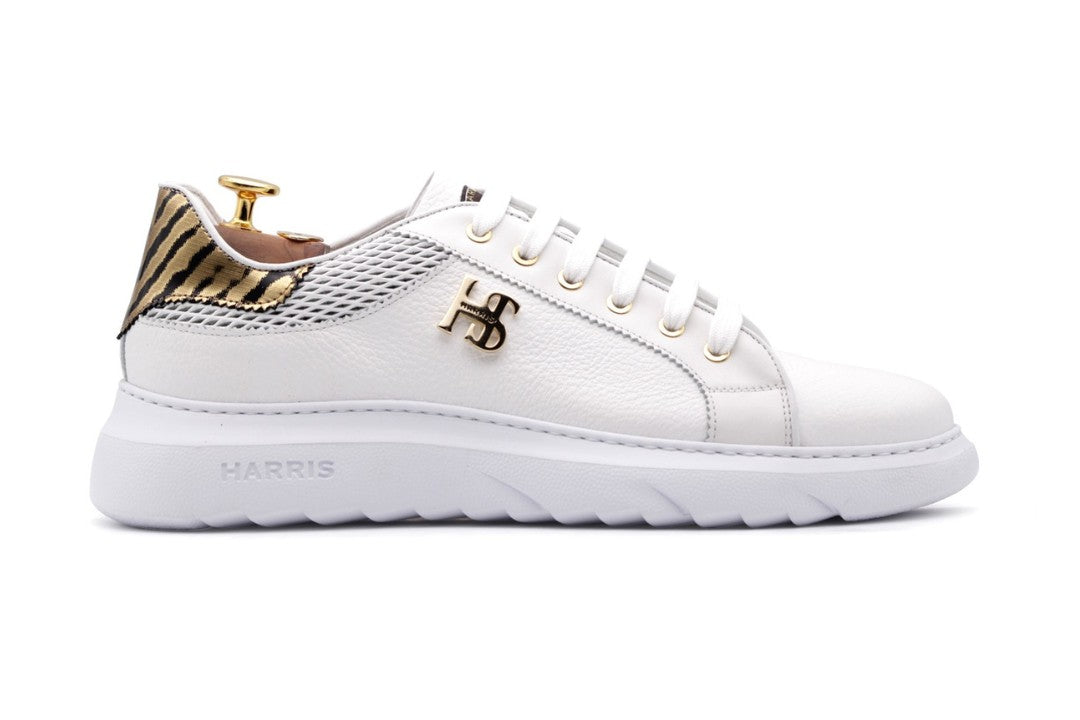 Zapatillas de deporte de cuero impresas