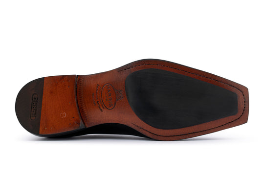 Französisches Leder mit Signaturdetails