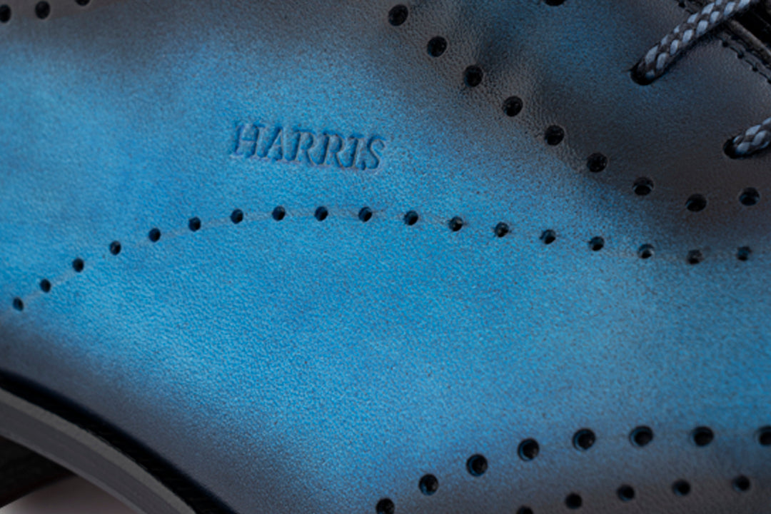 French -painted leather French -painted leather