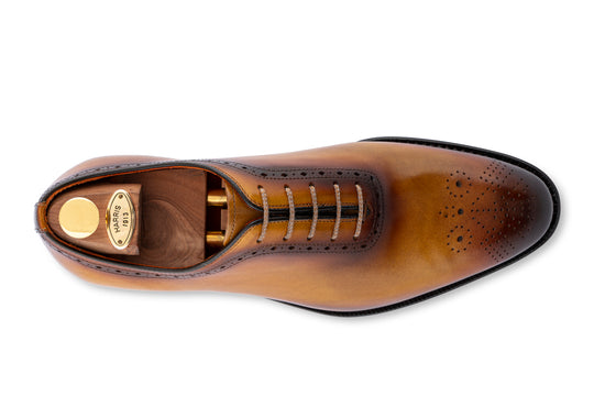 Hand -painted leather string