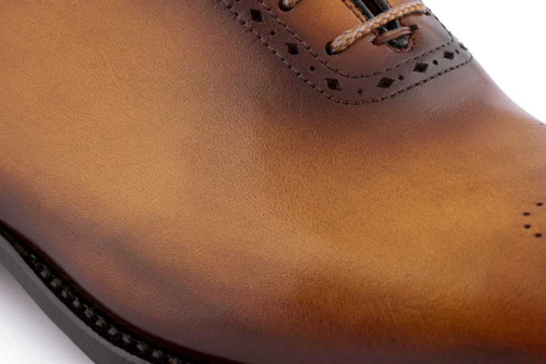 Hand -painted leather string