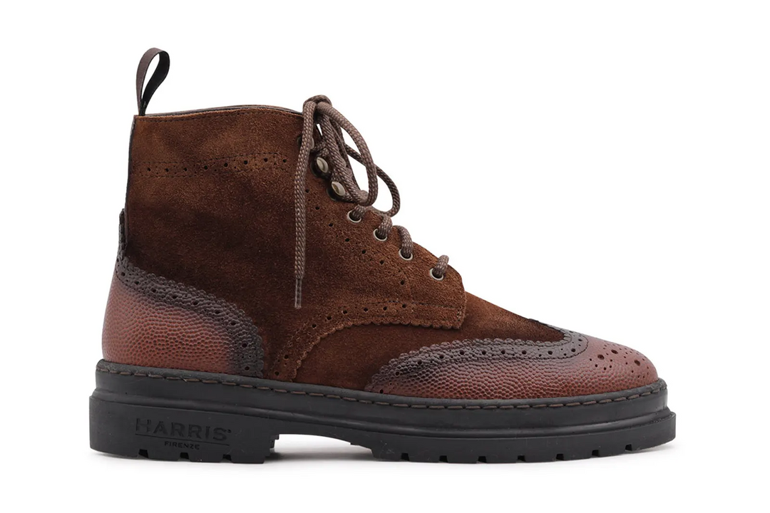 Suede boot