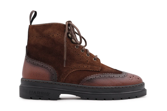 Suede boot