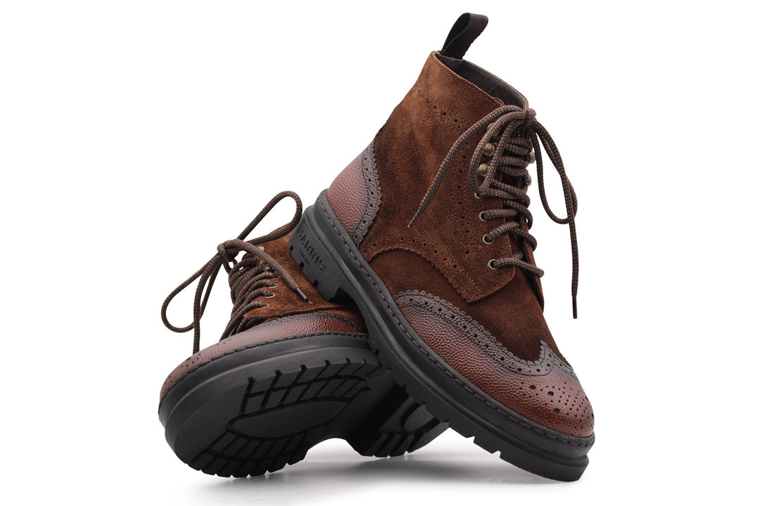 Suede boot