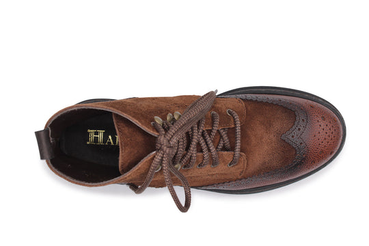 Suede boot