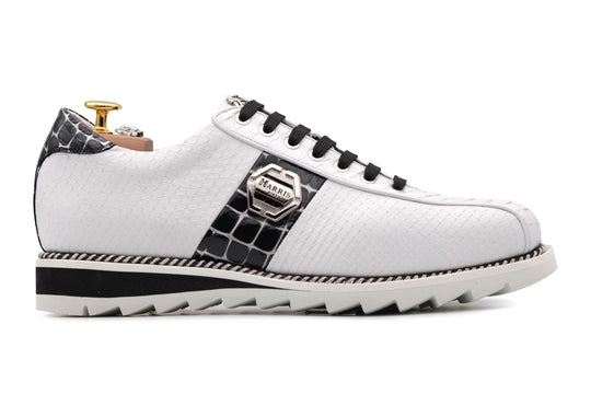 Precious leather sneakers