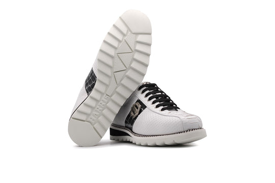 Precious leather sneakers