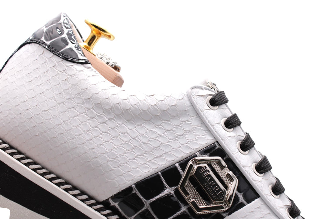 Precious leather sneakers