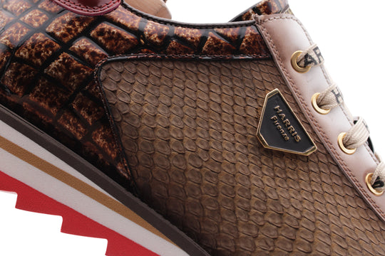 Zapatillas de zapatillas y efecto de cocodrilo
