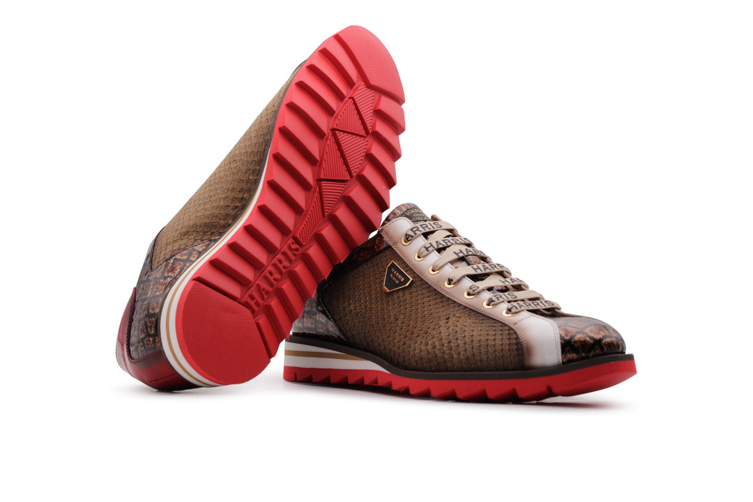 Zapatillas de zapatillas y efecto de cocodrilo