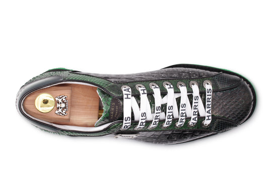Effet de sneaker python et de crocodile