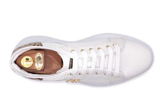 Zapatillas de deporte de cuero impresas