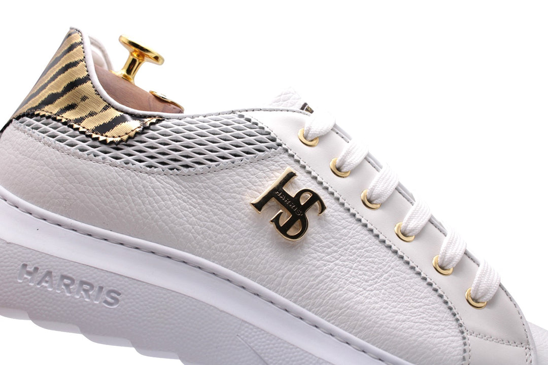 Zapatillas de deporte de cuero impresas