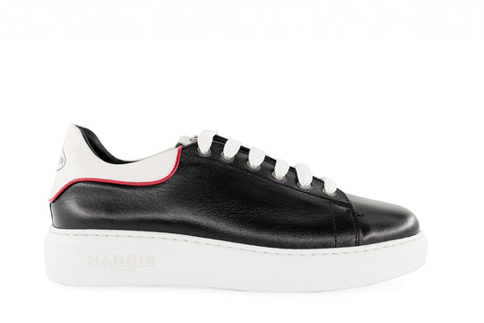 Leder -Turnschuhe