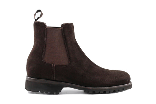 Suede boot