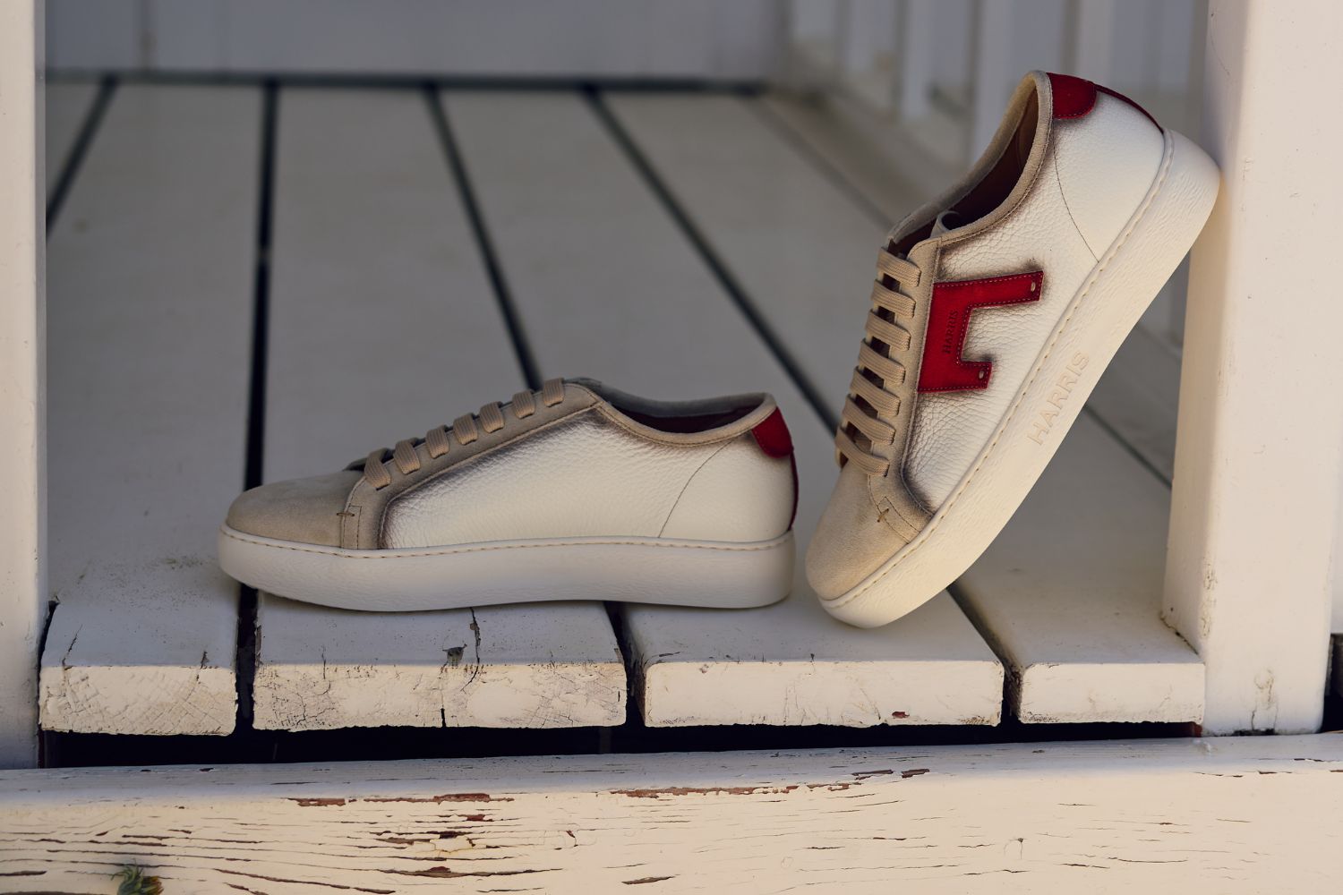 Sneakers in pelle da uomo sportive