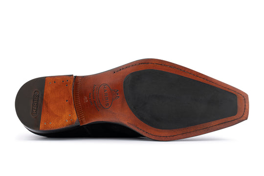Francesina in suede