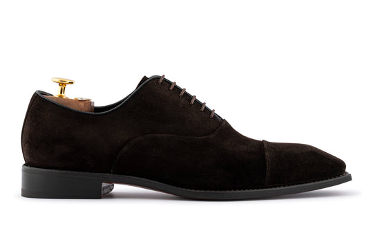 Francesina in suede