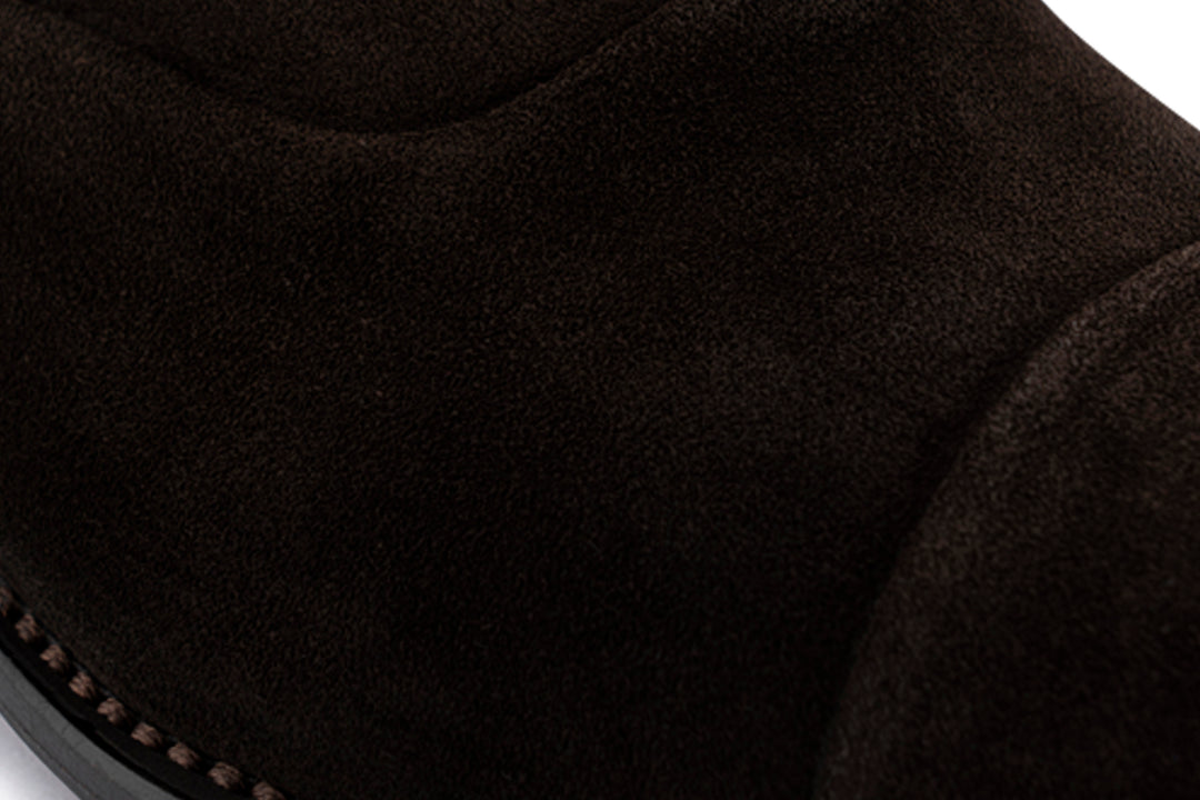 Francesina in suede