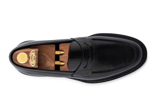 Mocasín de piel cepillada