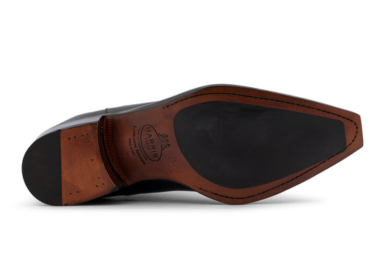 Polacchino texano in pelle con elastico