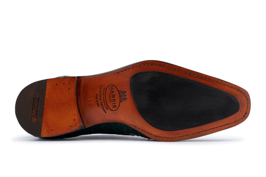 Precious leather stringed