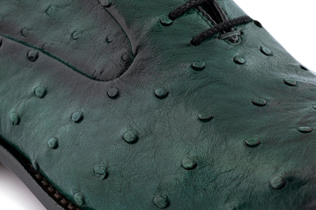 Precious leather stringed