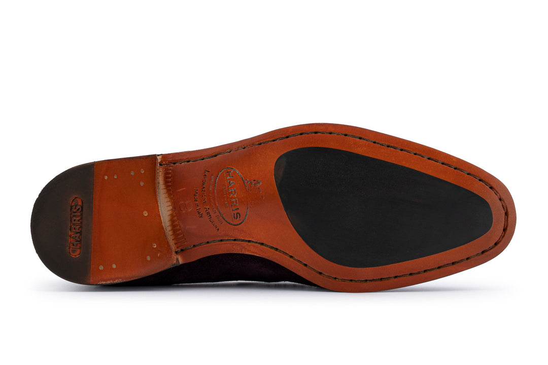 Mocassin en daim