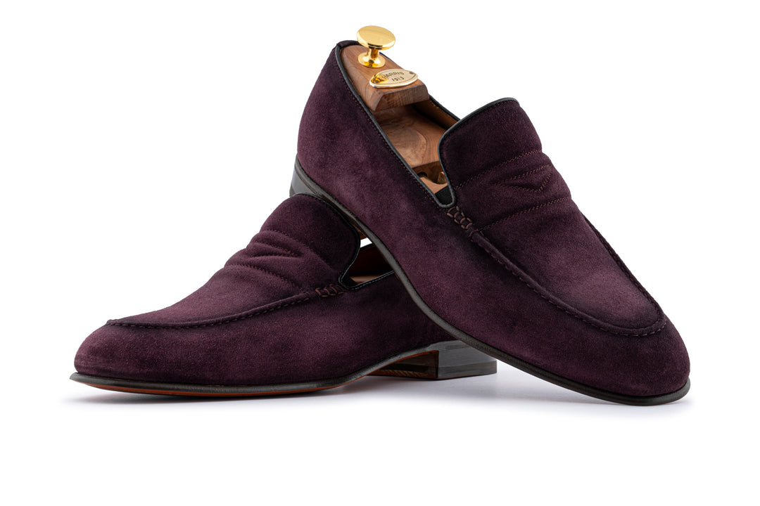 Mocassin en daim