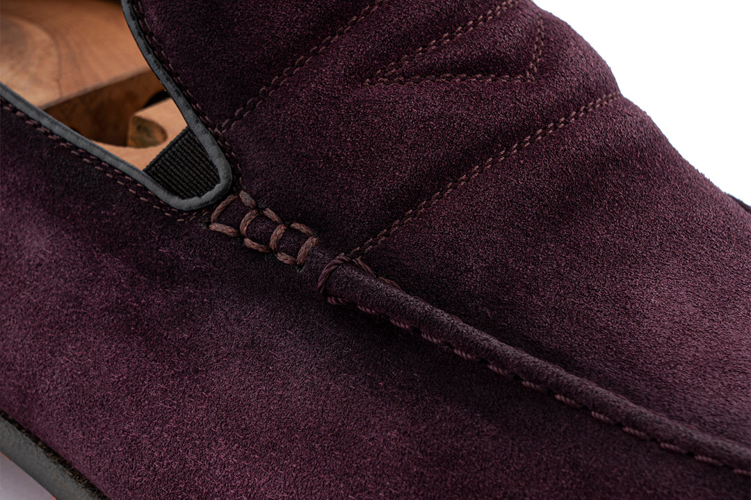 Mocassin en daim
