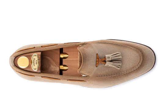 Suede moccasin
