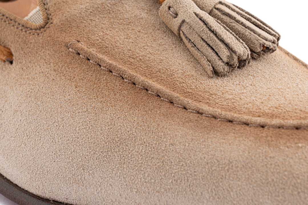 Suede moccasin