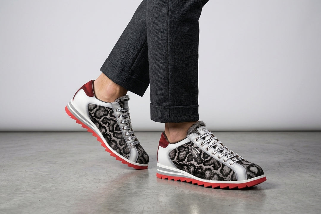 Sneakers 2817 Cavallino – Bianco e Grigio