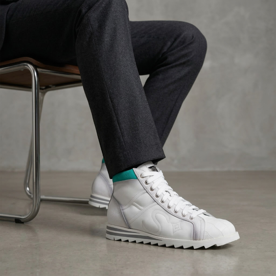 Soft leather ankle boot