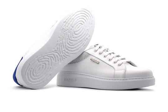 Baskets en cuir souple