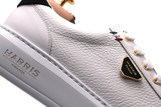 Sneakers in pelle morbida effetto alce
