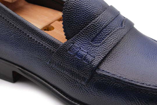 Mocassino stampato dipinto a mano