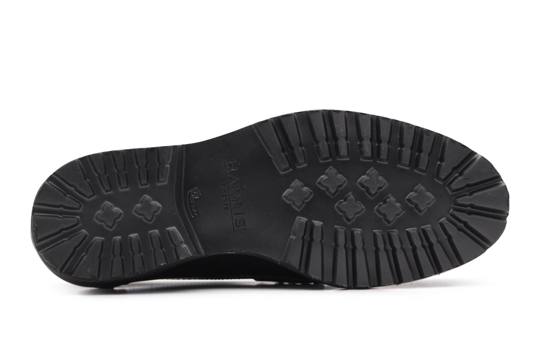 Mocassin en cuir brossé