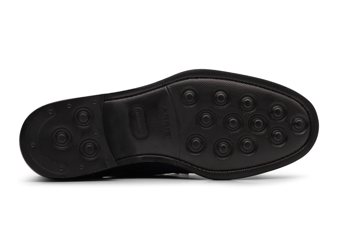 Glatte Wildlederstiefelette Blau