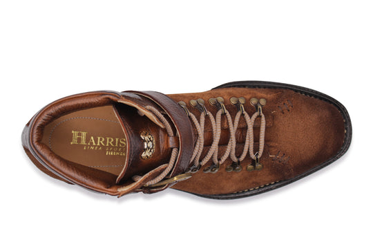 Polacchino in pelle scamosciata