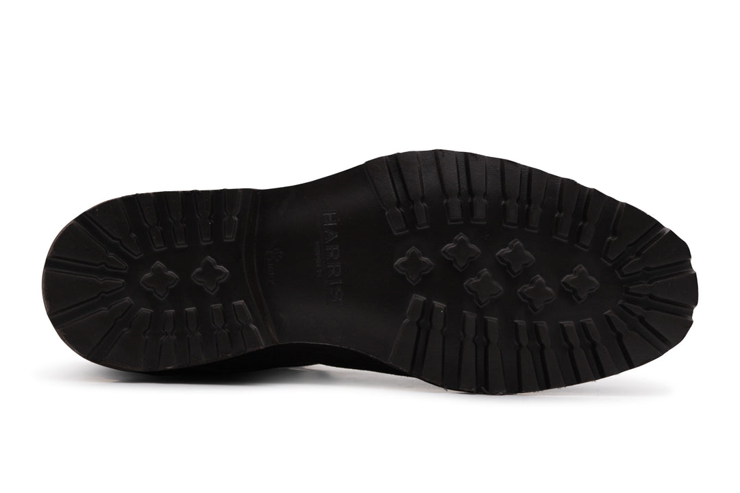 Polacchino in pelle scamosciata