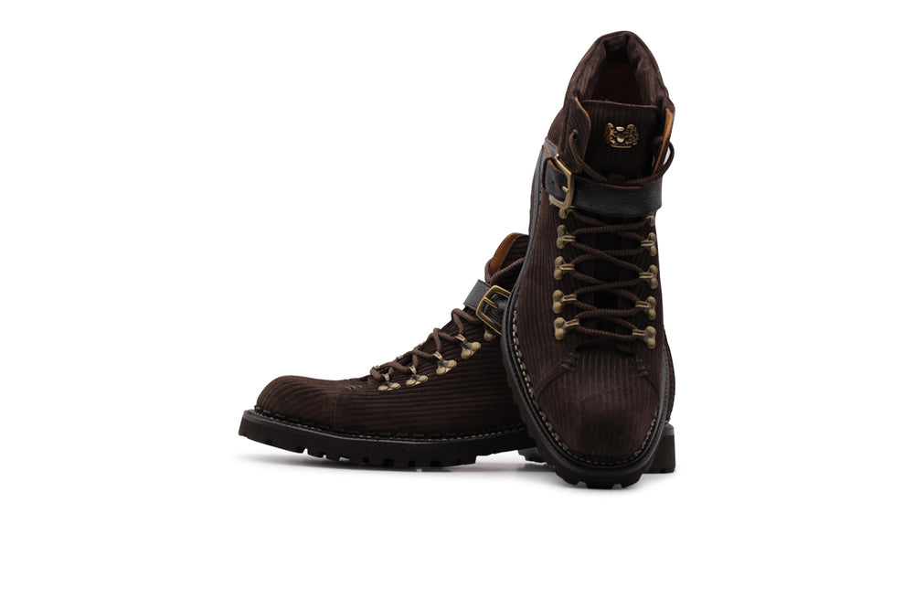 Polacchino in pelle scamosciata