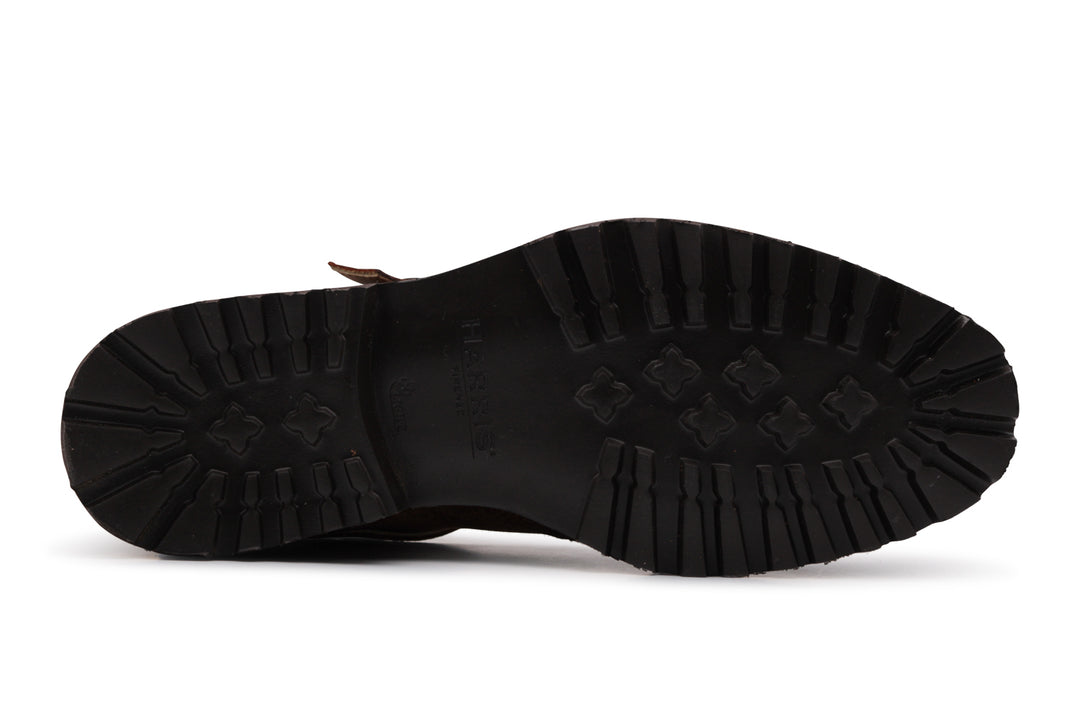 Polacchino in pelle scamosciata