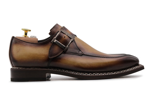 Monofibbia dipinta a mano con lavorazione Norvegese