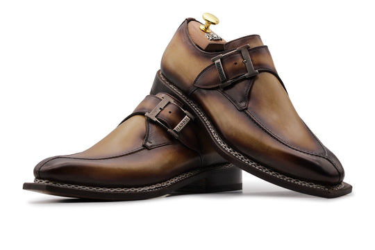 Monofibbia dipinta a mano con lavorazione Norvegese