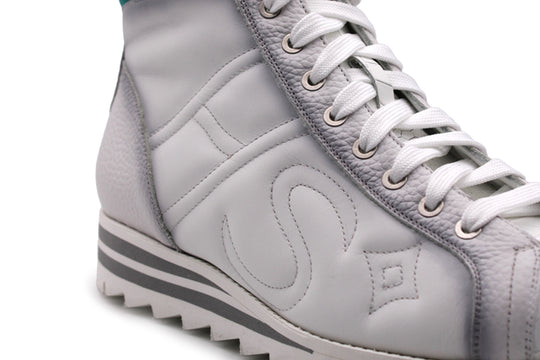 Soft leather ankle boot