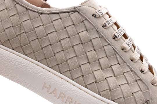 Baskets en cuir tressé