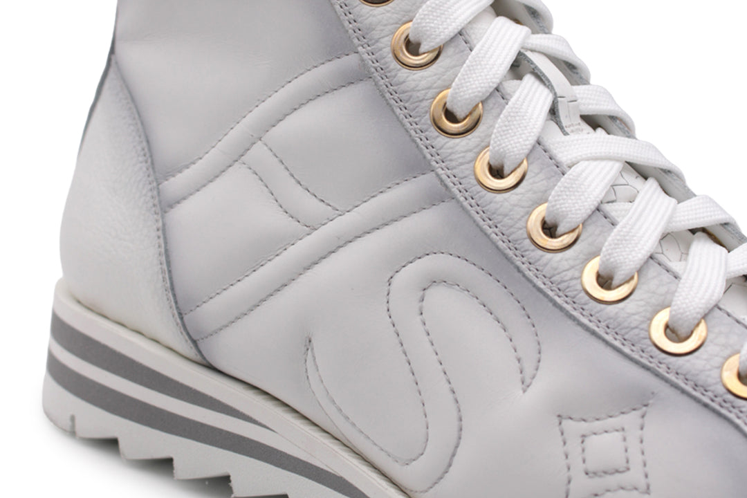 Soft leather ankle boots