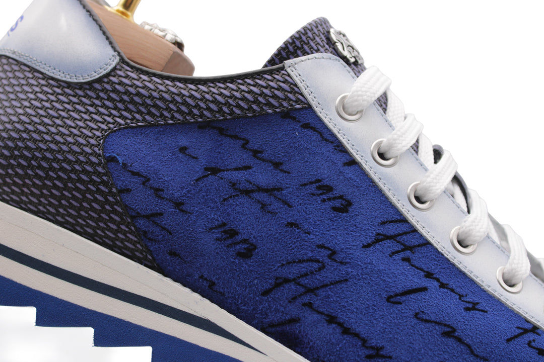 Writer suede sneakers