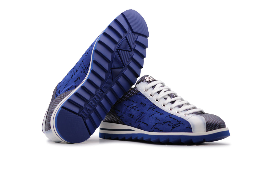 Writer suede sneakers